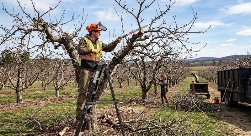 Apple Tree Pruning in San Jose, CA